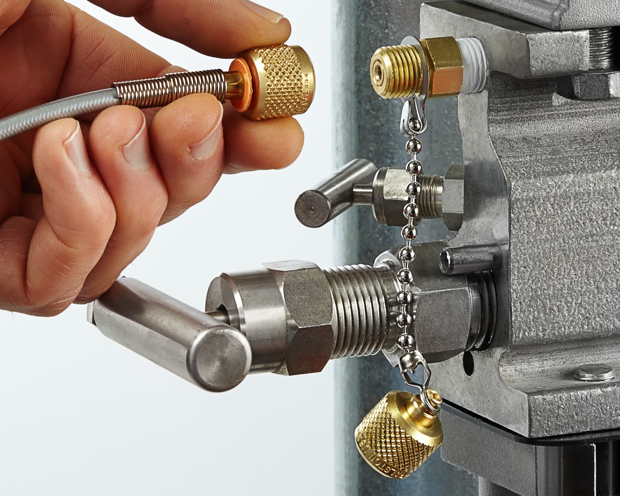 NPT Male Quick-test Fittings