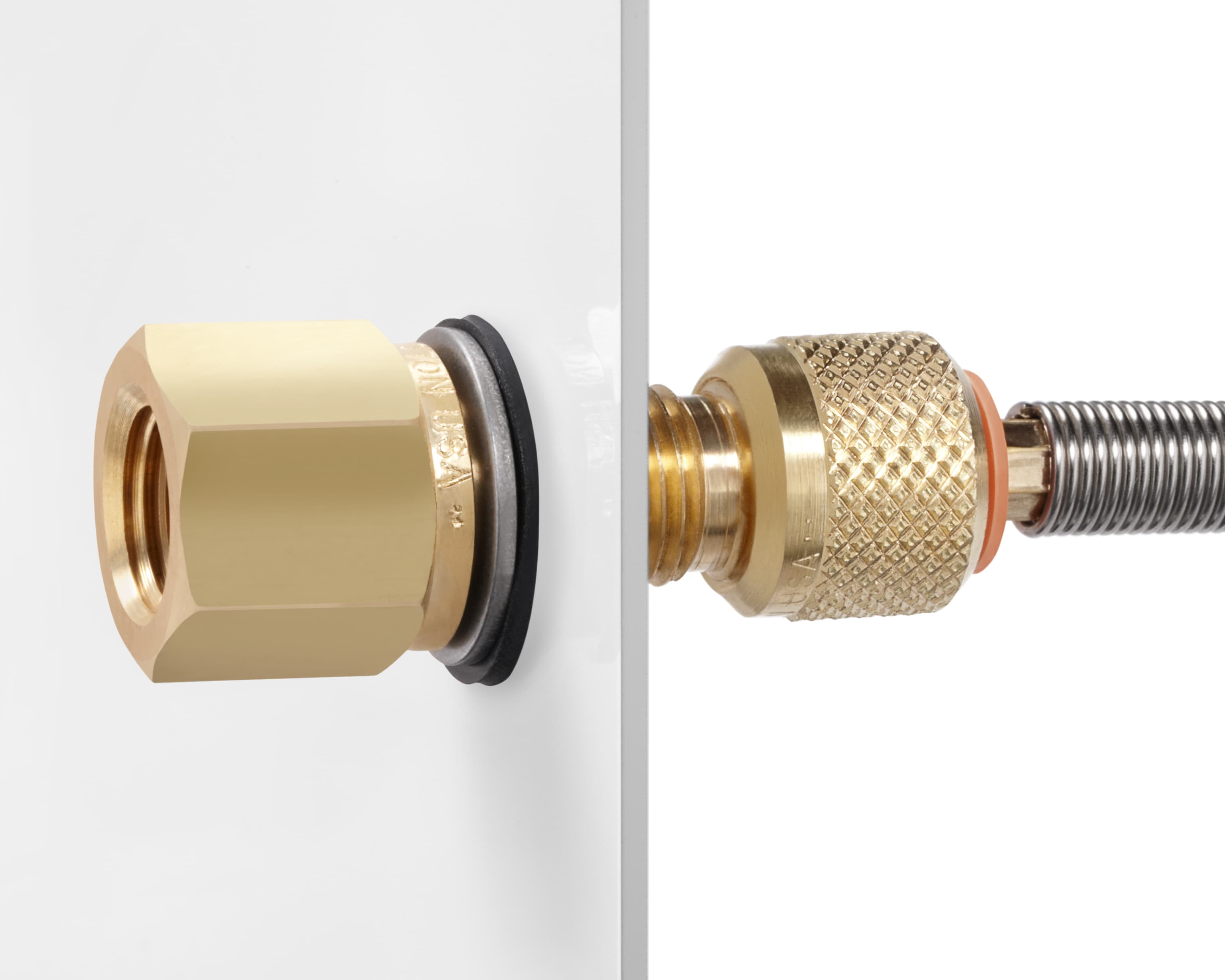 NPT Female Quick-test Bulkhead Unions