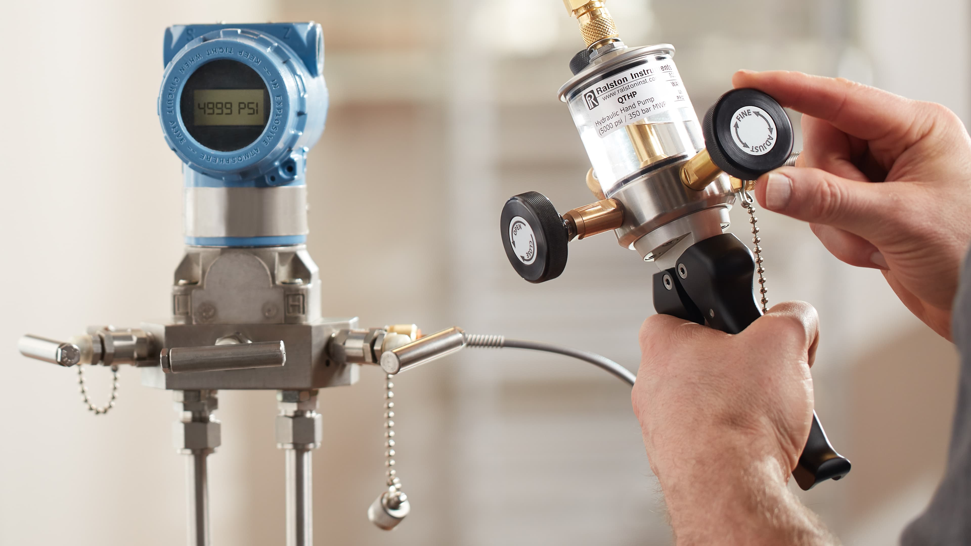 Ralston Instruments Hand Pump