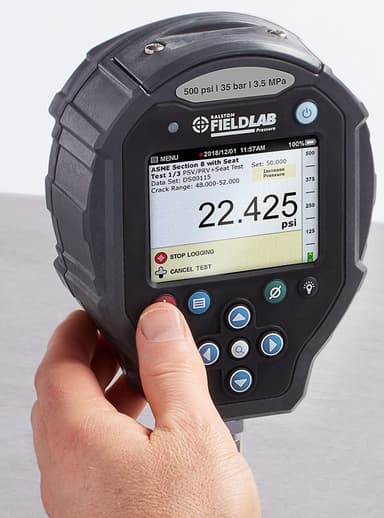 Pressure Safety Valve (PSV) Testing with the Ralston FieldLab