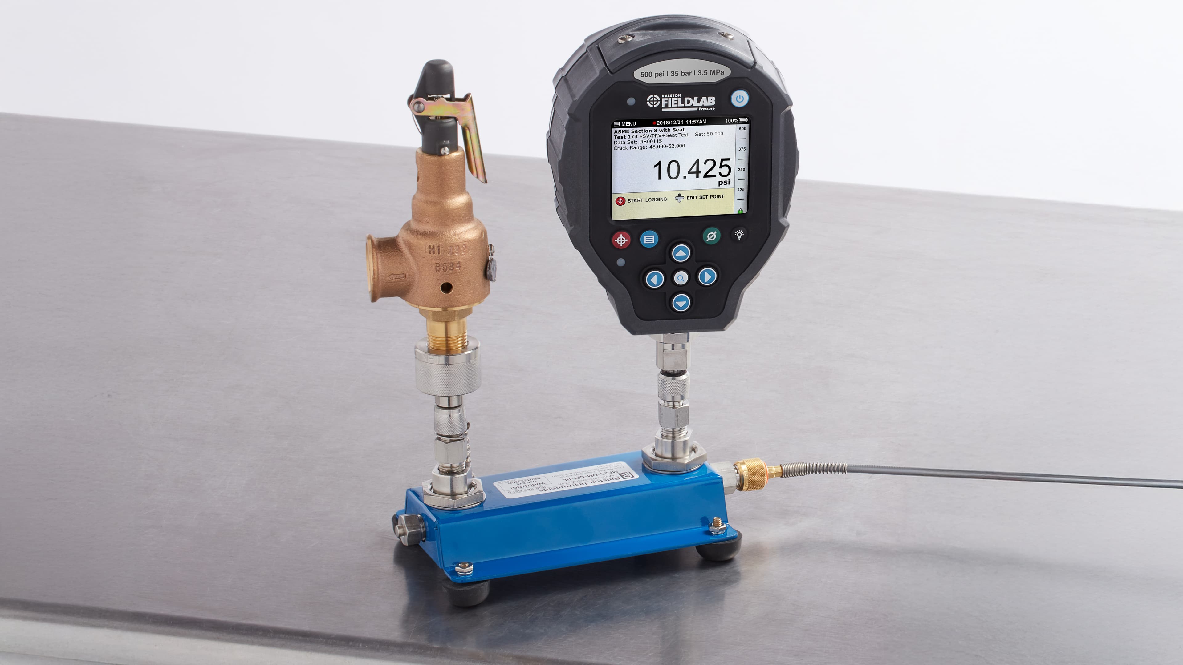 Precision Psv Testing FieldLab Digital Pressure Calibrator Features | Ralston Instruments